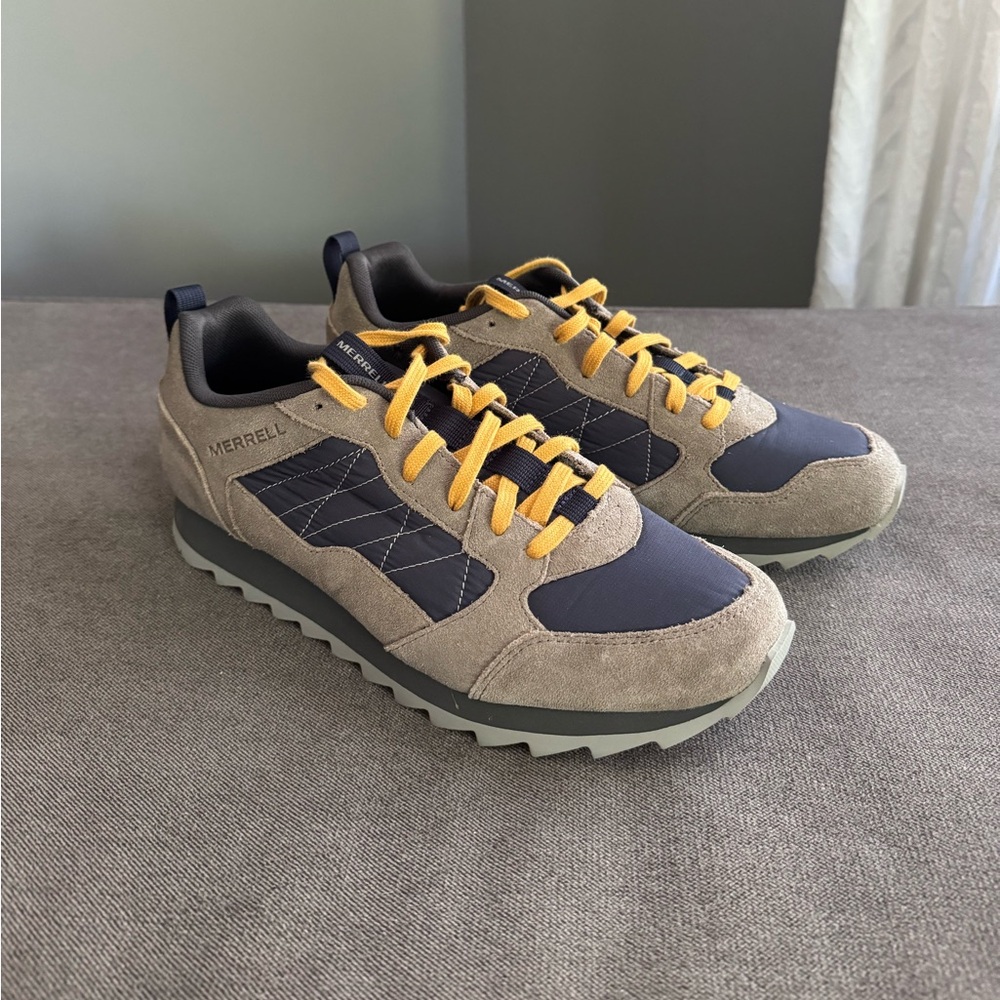 NEW MERRELL men's alpine sneaker in brindle size 10 - new without box
